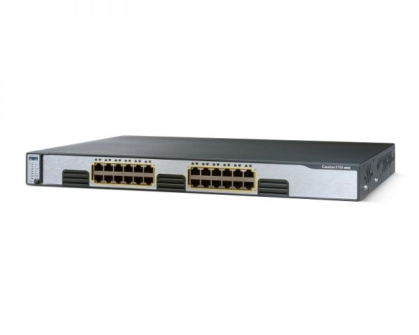 Фото WS-C3750G-24T-S Cisco 3750 Switch