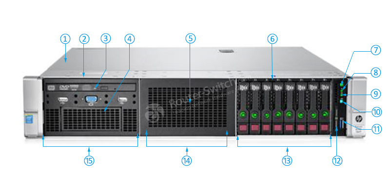 Фото 848774-B21 - HPE ProLiant DL380 Gen9 Server