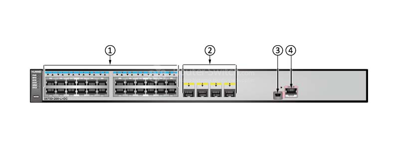 Фото S5700-28X-LI-DC Huawei S5700 Series Switch