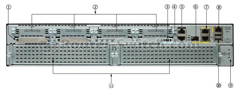 Фото CISCO2921-HSEC+/K9 Cisco 2900 Series Routers