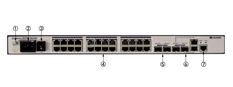 Фото S3700-28TP-SI-AC 02352365 Huawei Quidway S3700 Switch