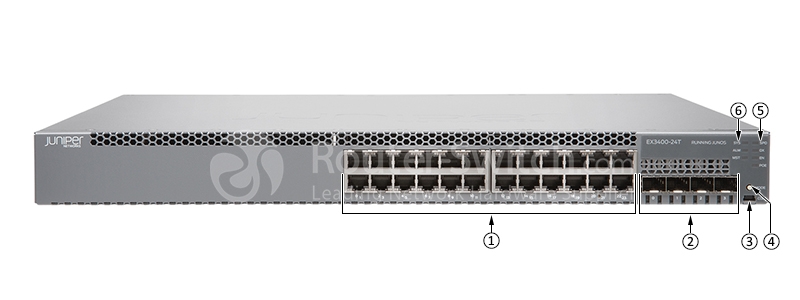 Фото EX3400-24T - Juniper EX3400 Series Ethernet Switches