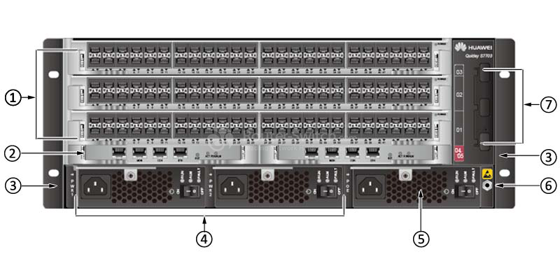 Фото ES0B00770300 Huawei S7700 Series switch