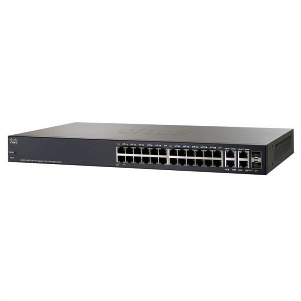 Фото SG300-28PP-K9-EU - Cisco 300 Series Managed Switches