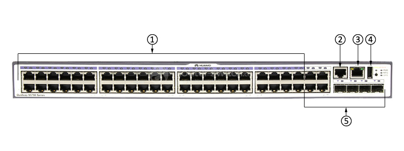 Фото S5700-48TP-SI-AC 02352353 Huawei Quidway S5700 Switch