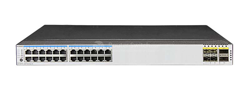 Фото Huawei CE5855-24T4S2Q-EI Switch(24-Port GE RJ45,4-Port 10G SFP+,2-Port 40G QSFP+,2*FAN Box,Port-side Exhaust,Without Power Module)