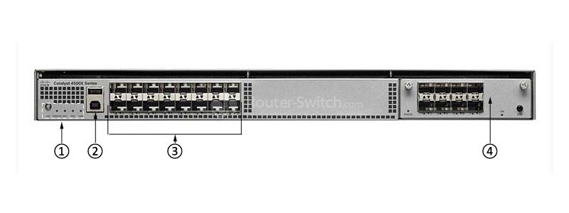 Фото WS-C4500X-F-16SFP+ Cisco Catalyst 4500-X Switch
