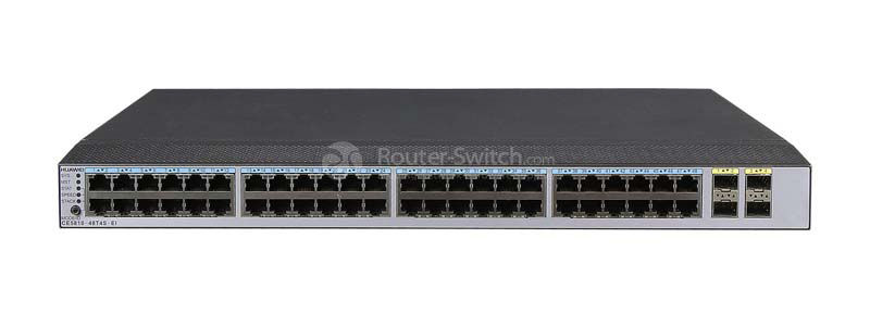 Фото Huawei CE5810-48T4S-EI Switch (48-Port GE RJ45,4-Port 10G SFP+,2*FAN Box,Port-side exhaust,Without Power Module)