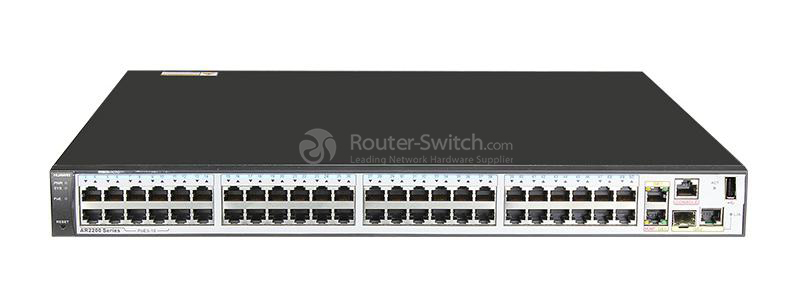 Фото Huawei AR2204-51GE-P,3GE WAN(1GE Combo),48 GE(8 POE),1 USB,4 SIC,60W AC POWER(1+1)
