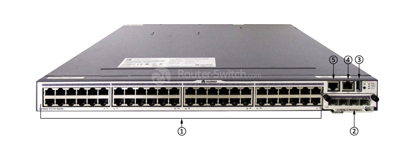Фото S5700-52C-PWR-SI Huawei S5700 Series Switch