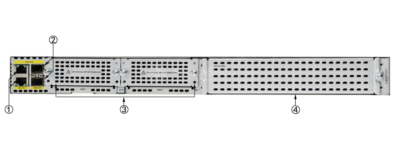 Фото ISR4331-AXV/K9 - Cisco ISR 4000 Series Routers
