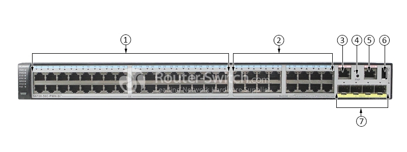 Фото S6720-56C-PWH-SI - Huawei S6703 Series Switches