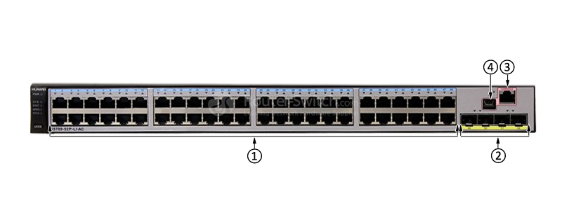 Фото S5700-52P-LI-AC 02353174 Huawei Quidway S5700 Switch