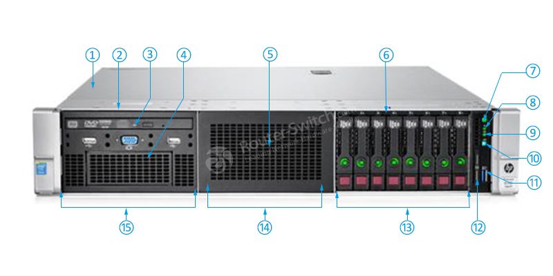 Фото 867448-S01 - HPE ProLiant DL380 Gen9 Server