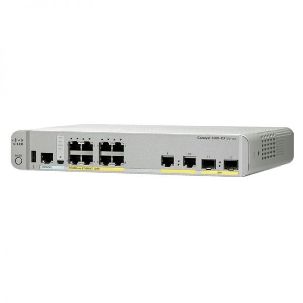 Фото WS-C3560CX-8PC-S Catalyst Compact switch