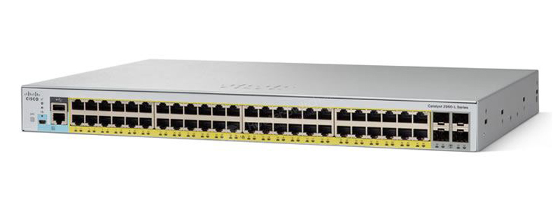Фото WS-C2960L-48PQ-LL - Cisco Catalyst 2960L Switch