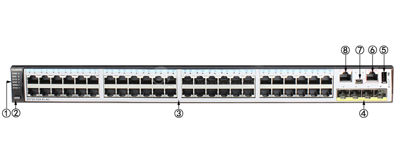 Фото S5720-52X-EI-AC Huawei S5720 Series Switch