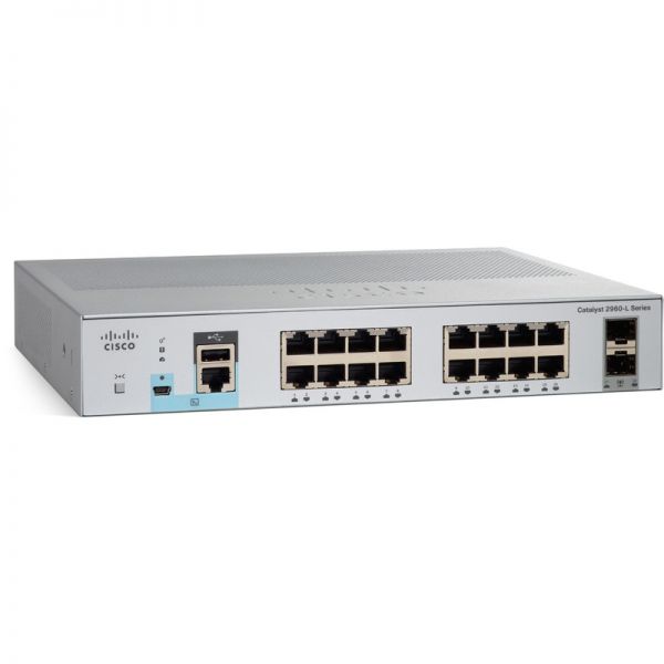 Фото WS-C2960L-16TS-LL Catalyst 2960-L Switch