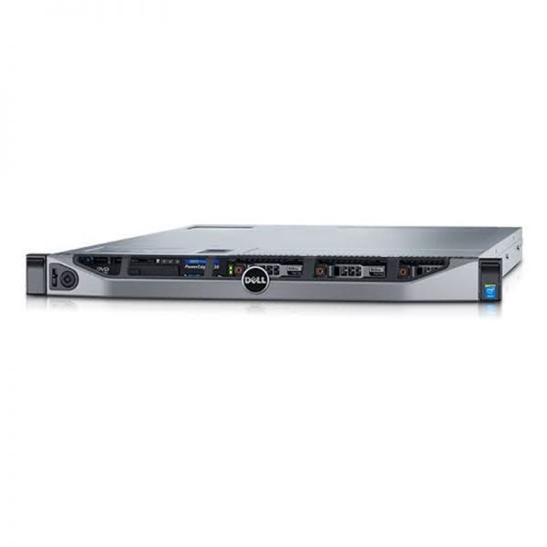 Фото Dell PowerEdge R630 1U/E5-2603 v4/4G/300G (SAS 2.5 10K)/4*1GE/H330/495W/DVD