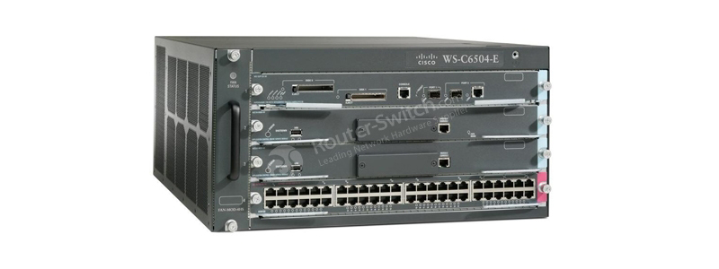 Фото WS-C6504-E Catalyst 6500 Enhanced 4-slot chassis 5RU