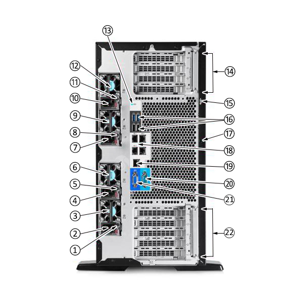 Фото 835262-001 - HPE ProLiant ML350 Gen9 Server