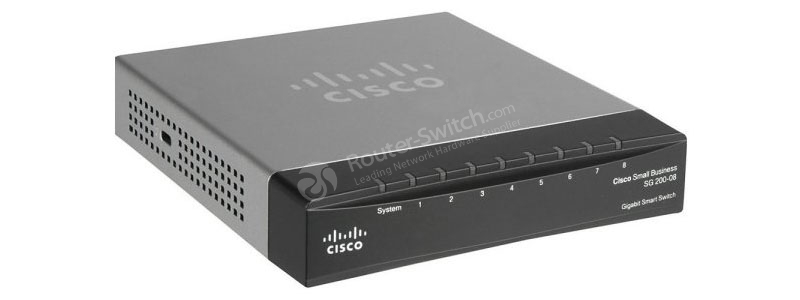 Фото SG200-08 (SLM2008T-CN) Cisco 200 Smart Switch