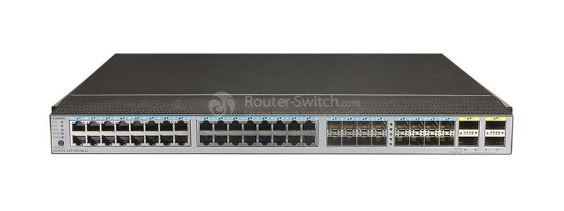 Фото Huawei CE6810-32T16S4Q-LI Switch(32-Port 10G RJ45,16-Port 10G SFP+,4-Port 40G QSFP+,2*AC Power Module,2*FAN Box,Port-side Exhaust)