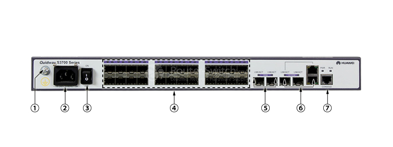 Фото S3700-28TP-EI-24S-AC Huawei S3700 Series Switch