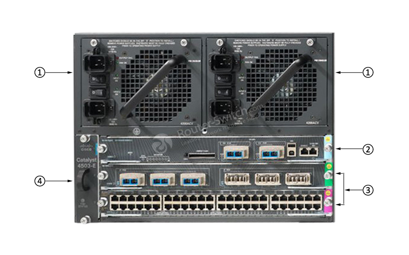 Фото WS-C4503-E Cisco 4500 Switch