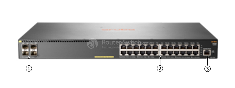 Фото HPE JL255A - Aruba 2930F Switch