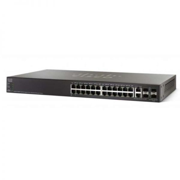 Фото SG500-28MPP - Cisco Small Business 500 Series Stackable Managed Switches