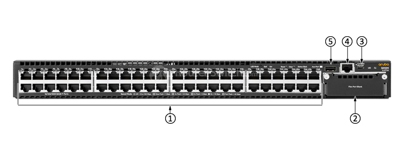 Фото HPE JL072A - Aruba 3810 Switch