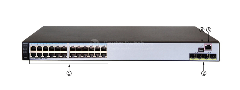 Фото S5700-28X-PWR-LI-AC Huawei S5700 Series Switch
