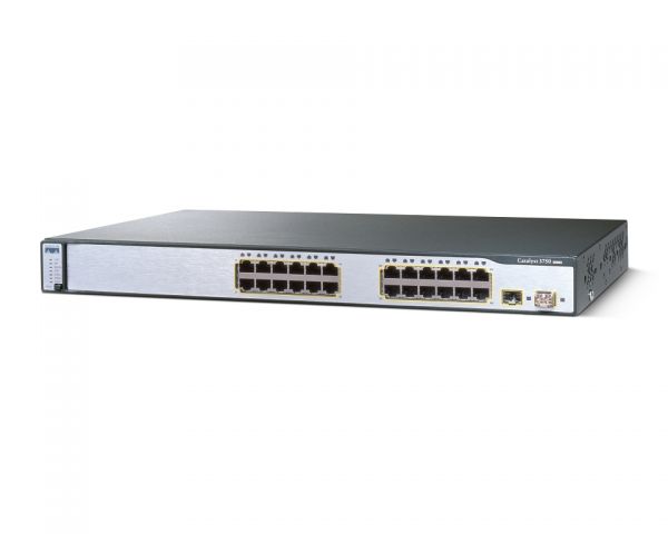 Фото WS-C3750-24TS-E Cisco 3750 Switch
