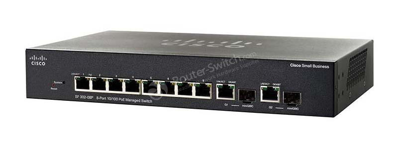 Фото SF302-08P - Cisco Small Business 300 Series Managed Switches