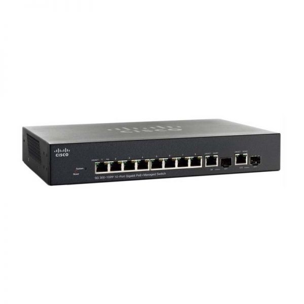 Фото SG300-10PP - Cisco Small Business 300 Series Managed Switches