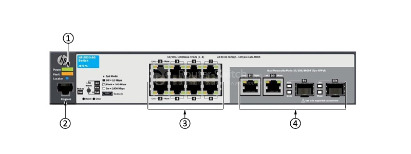 Фото HPE J9777A - Aruba 2530 Switch