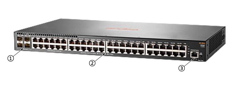 Фото HPE JL260A - Aruba 2930F Switch