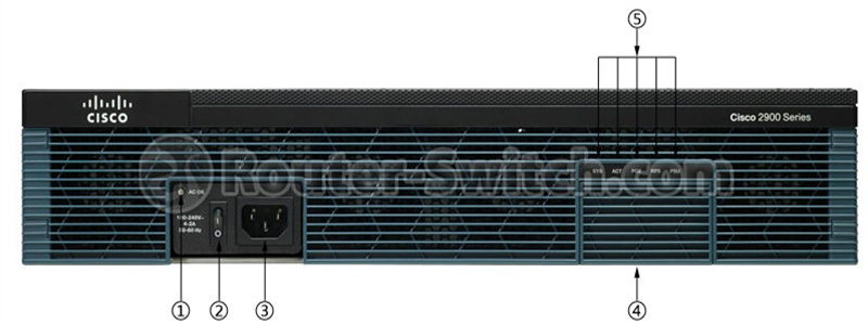 Фото CISCO2951/K9 Cisco 2951 Router ISR G2
