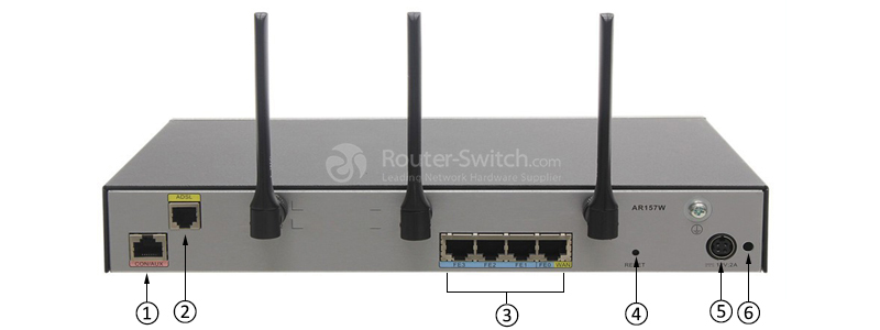 Фото Huawei AR157W,ADSL2+ ANNEX A/M WAN,4FE LAN,802.11b/g/n AP,1 USB
