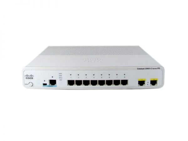Фото WS-C2960CPD-8TT-L Catalyst 2960-C Series FE Switch