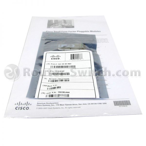 Фото GLC-ZX-SM-RGD Cisco SFP