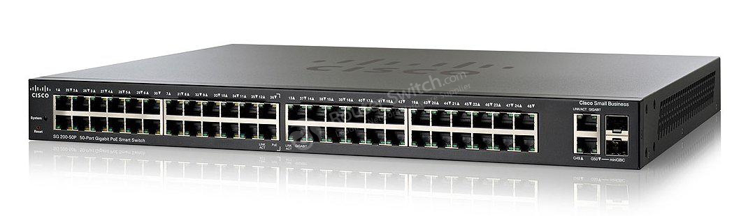 Фото SG200-50P - Cisco Small Business 200 Series Smart Switches