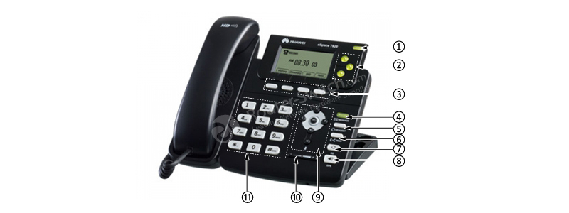 Фото Huawei IP1T7820US01 eSpace 7800 Series IP Phone