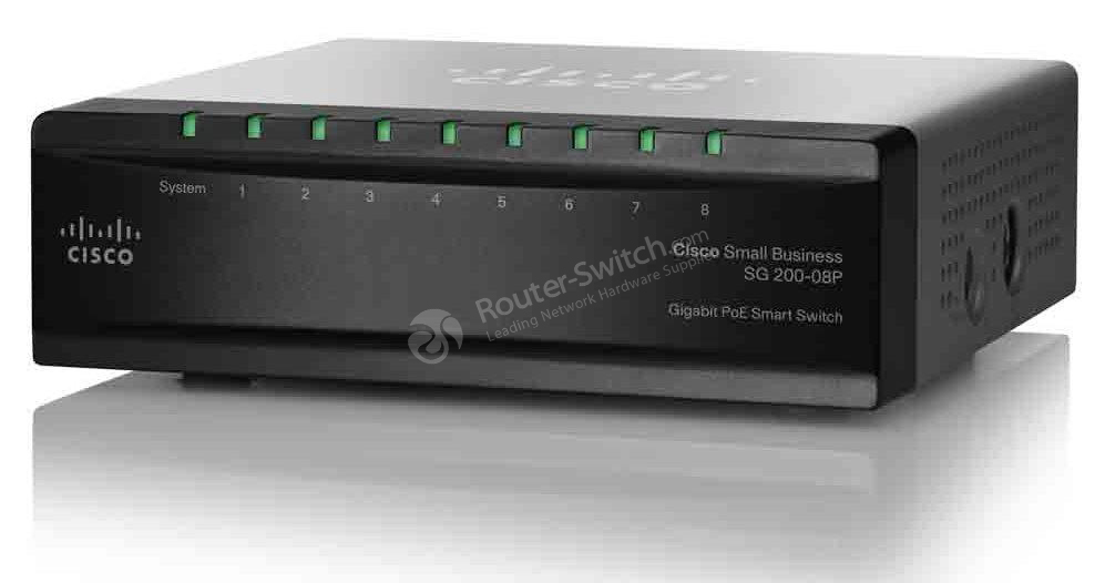 Фото SG200-08P - Cisco Small Business 200 Series Smart Switches