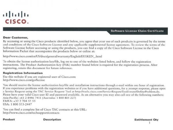 Фото C9500-DNA-A-7Y - Catalyst 9500 Licenses