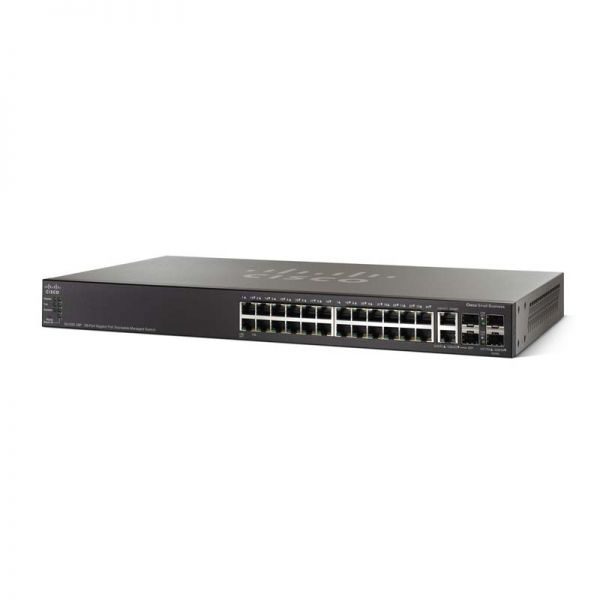 Фото SG500-28P - Cisco Small Business 500 Series Stackable Managed Switches