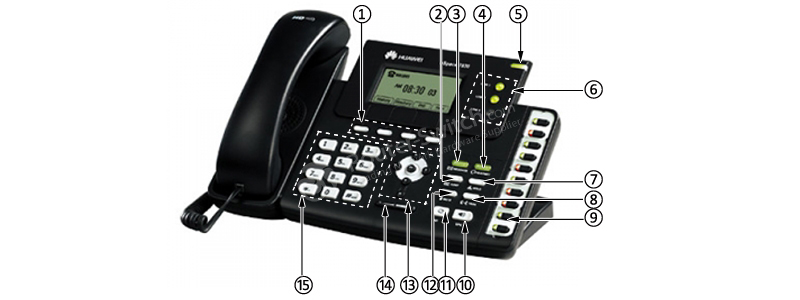 Фото Huawei IP1T7830EU01 eSpace 7800 Series IP Phone