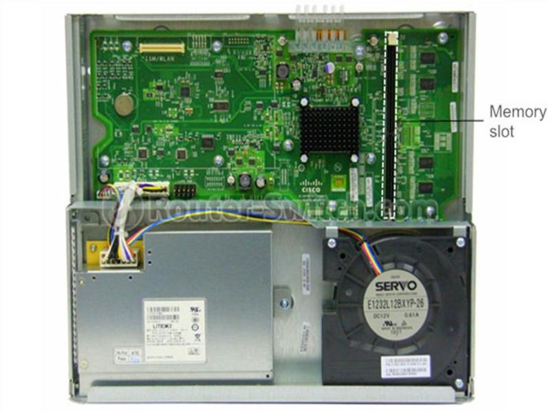 CISCO1941/K9 Internal view