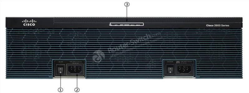 CISCO3925E/K9 Front Panel